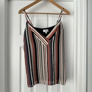 Socialite Women’s Multicolor Striped Camisole, Size M